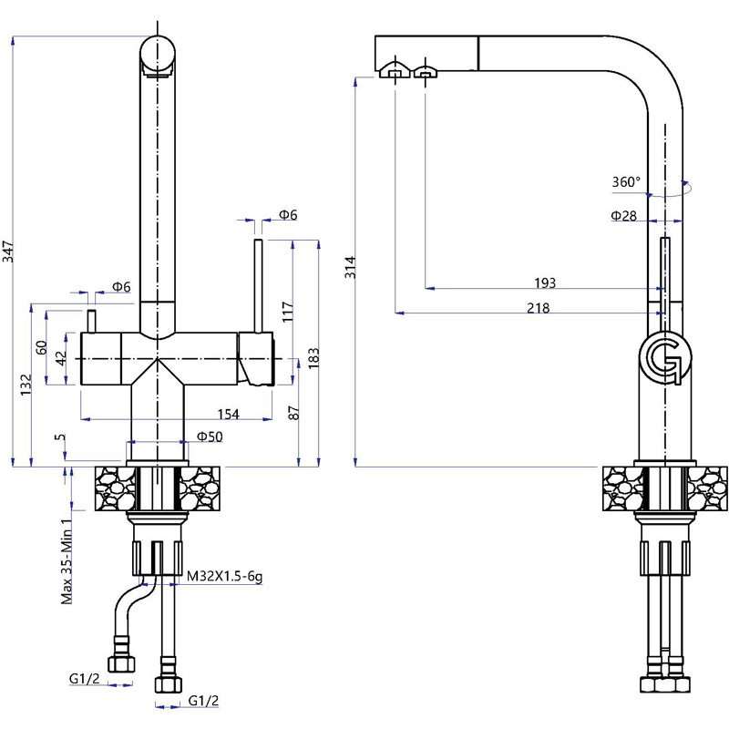Rivelato 1523513 antracite cromo