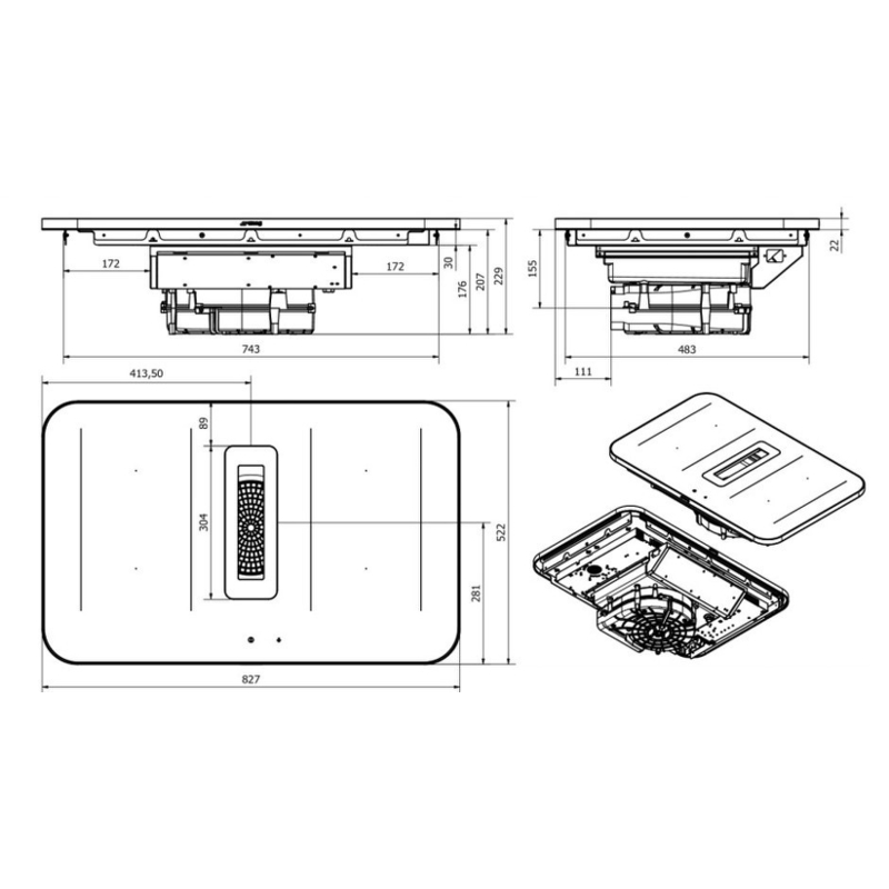 SMEG HHSL7844X