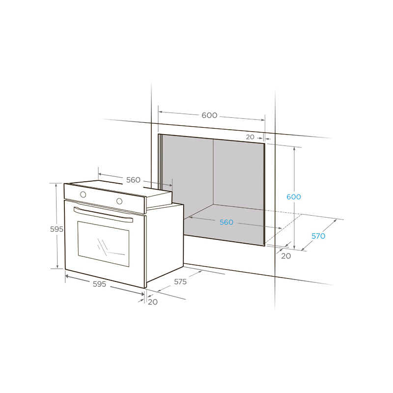 Midea MO82107PBG-I