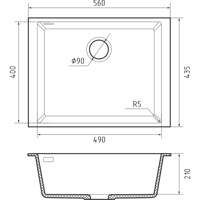 Rivelato SR-5649 Calcestruzzo