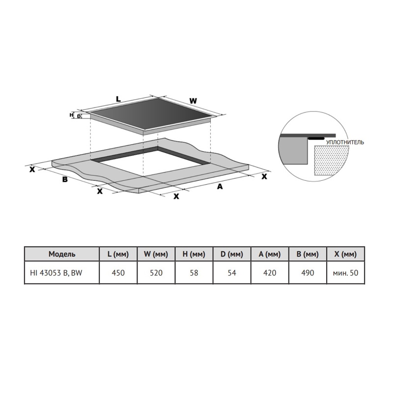 Korting HI 43053 BW