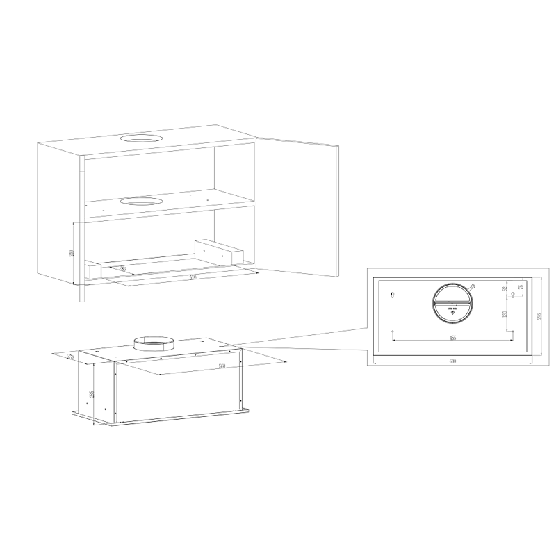 Kuppersberg INPUSH 60 X