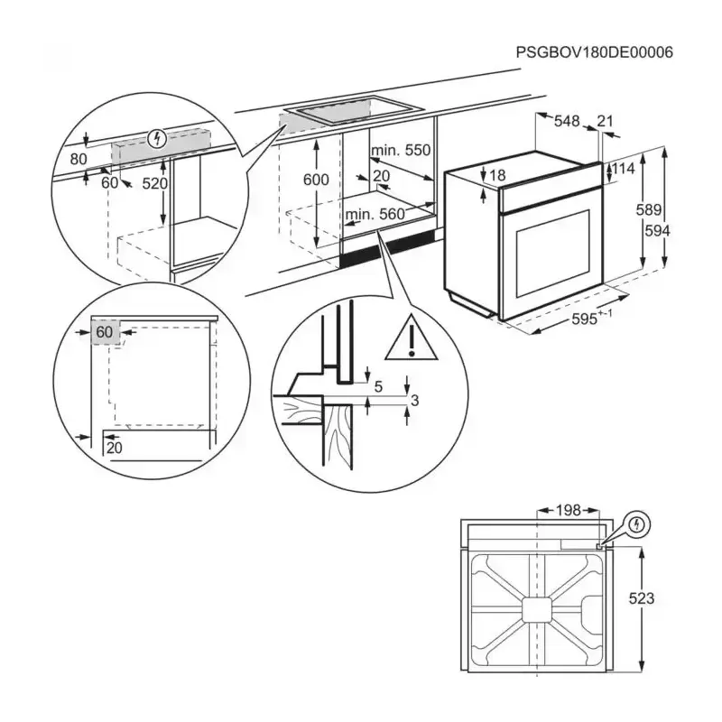 Electrolux KOCBP39WX