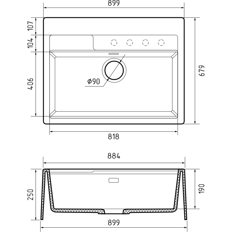 Rivelato MD-9082 Sabbia