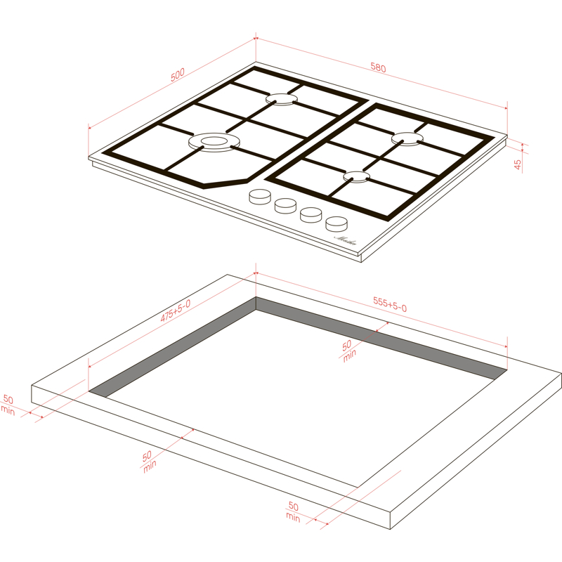 Monsher MSG 63 Acier