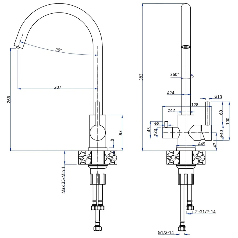 GranFest Z-5420 inox