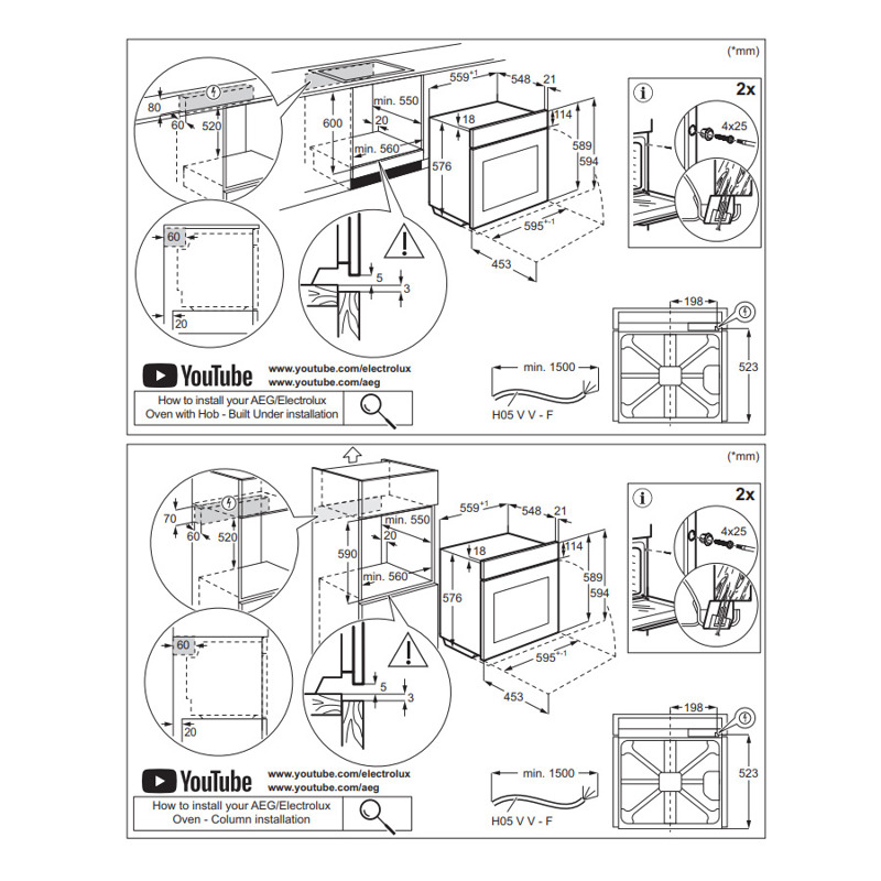 Electrolux EOD6F77WZ