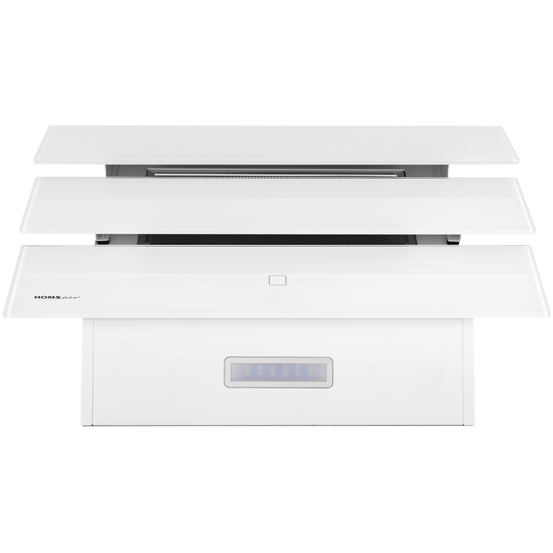 HOMSAir VERTICAL 60 Glass White
