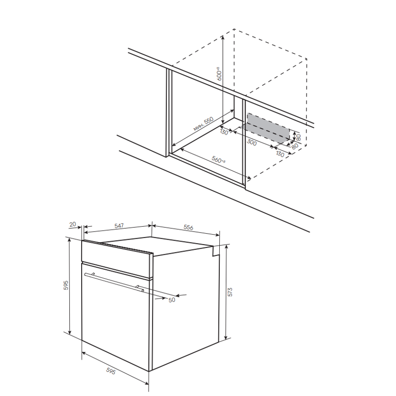 Kuppersberg HO 608 BB Glass
