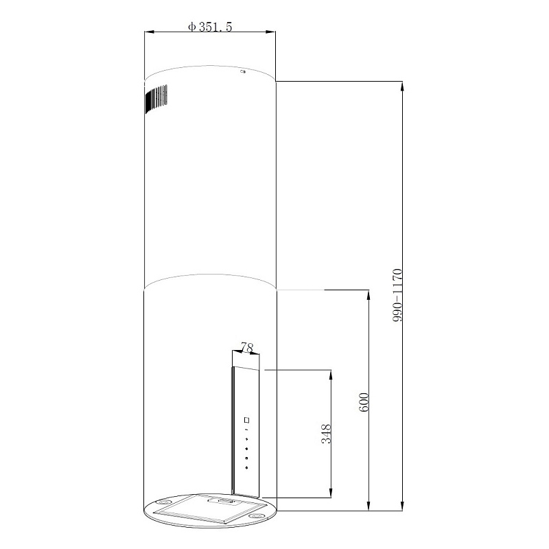 Korting KHA 35808 DN Cylinder