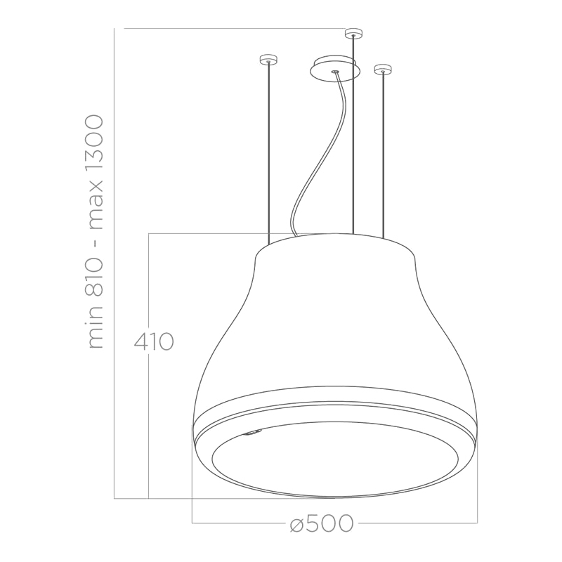 Elica SHINING PELTROX/F/50-PRF0120497A