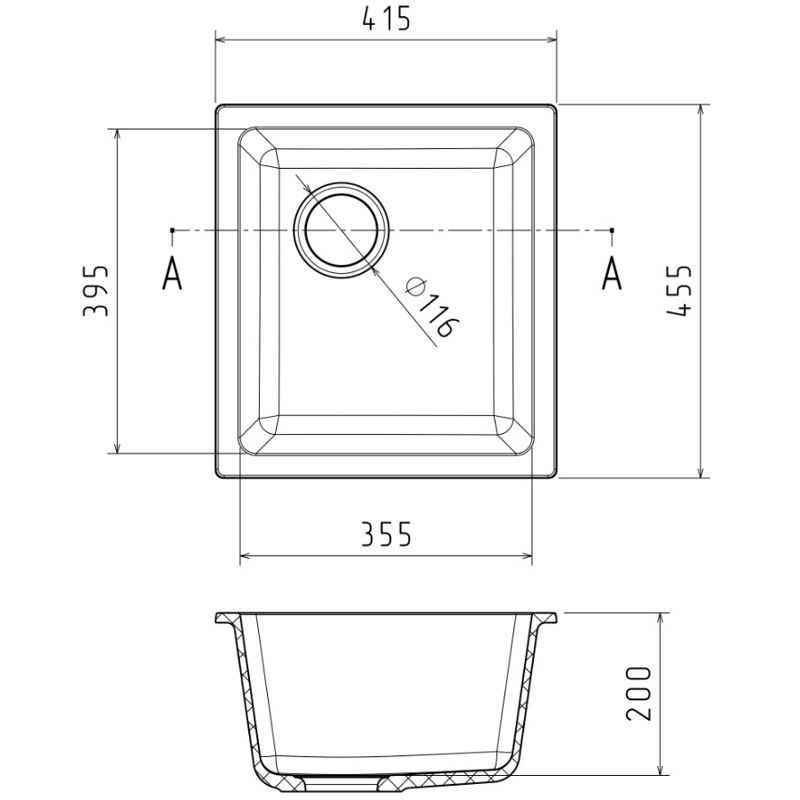 Rivelato BK-35 antracite