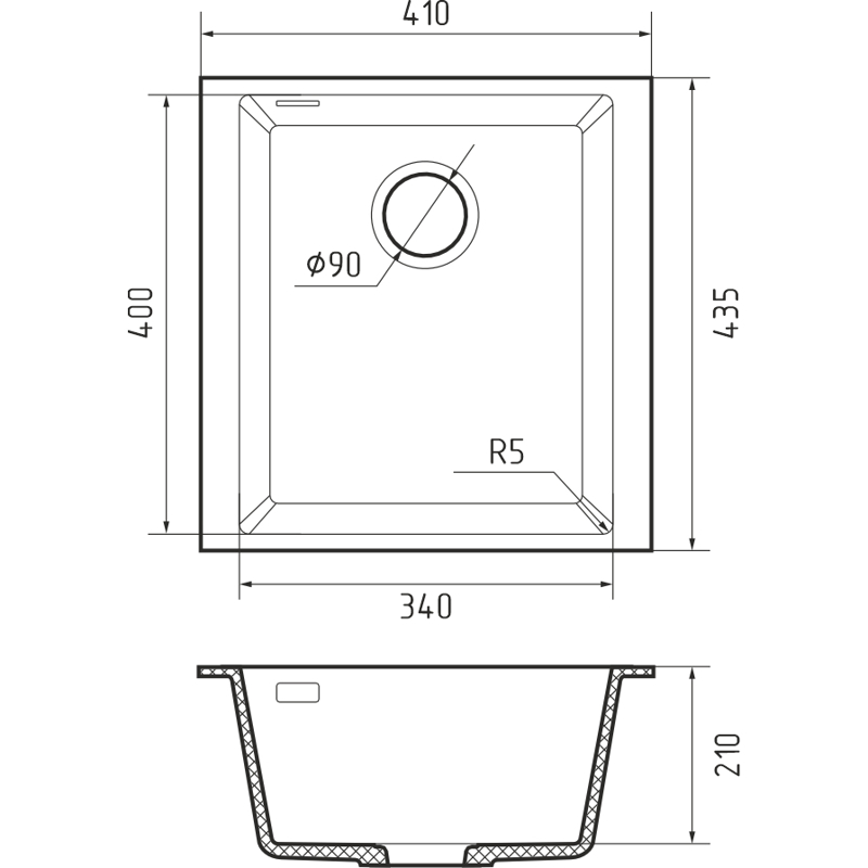 Rivelato SR-4134 Calcestruzzo