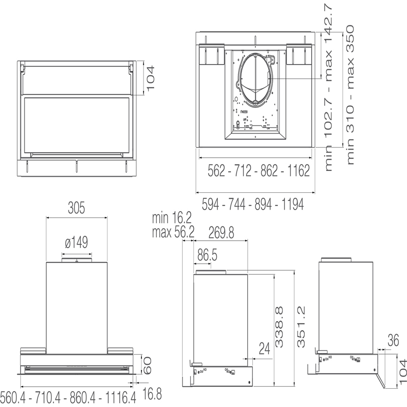 Elica BOXIN ADV PLUS @ IX/A/60-PRF0191539