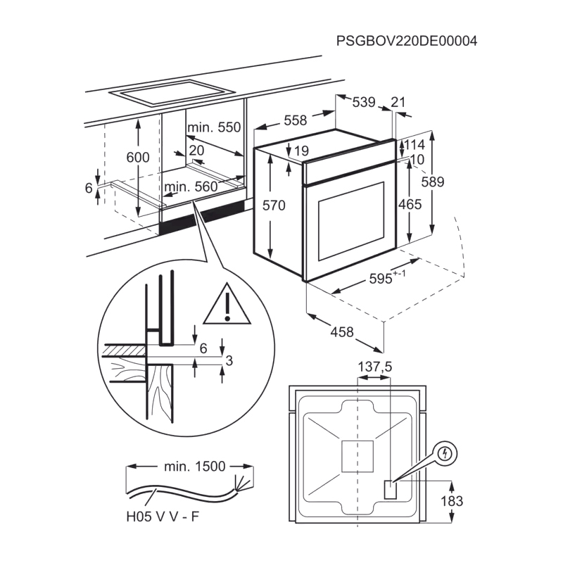 Electrolux EOF5H50BZ