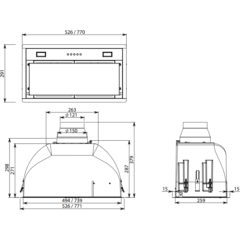 FALMEC CBIN50.E10#ZZZB460F