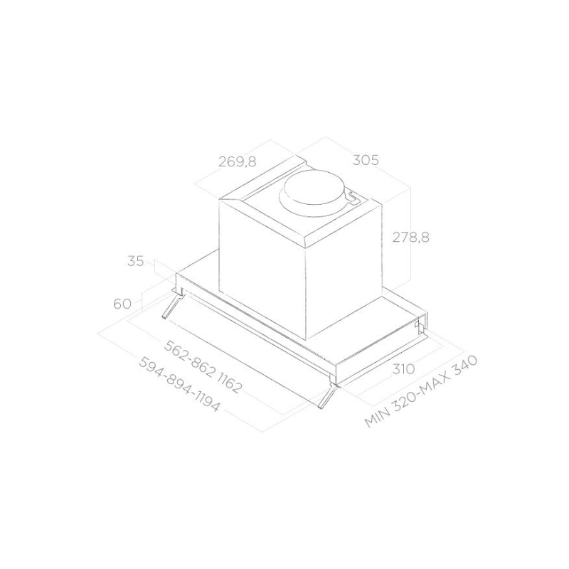 Elica BOXIN LX/IX/A/120-PRF0114762A