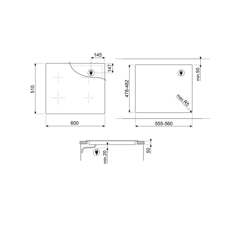 SMEG SIM6644R