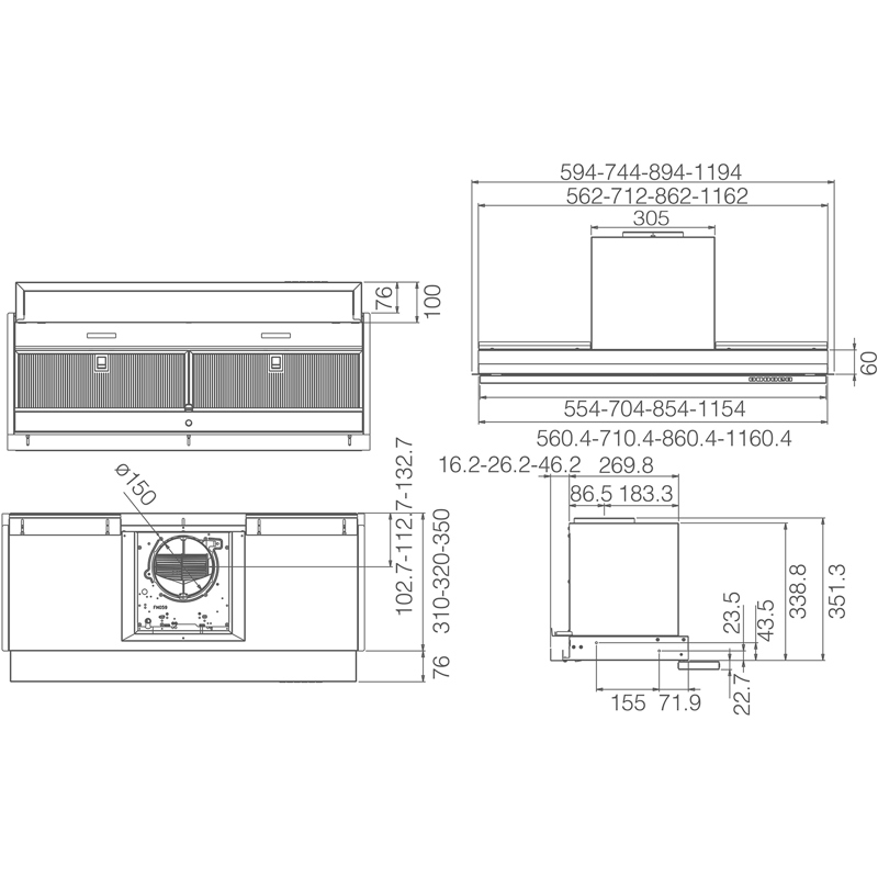 Elica BOXIN ADV DRY @ IX/A/120-PRF0200561