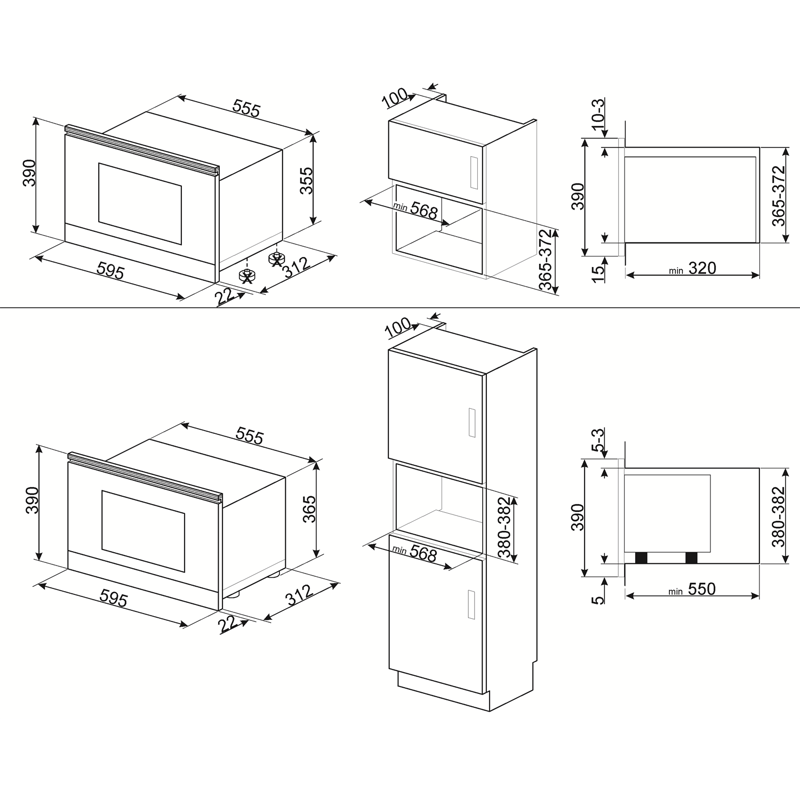 SMEG MP122B3