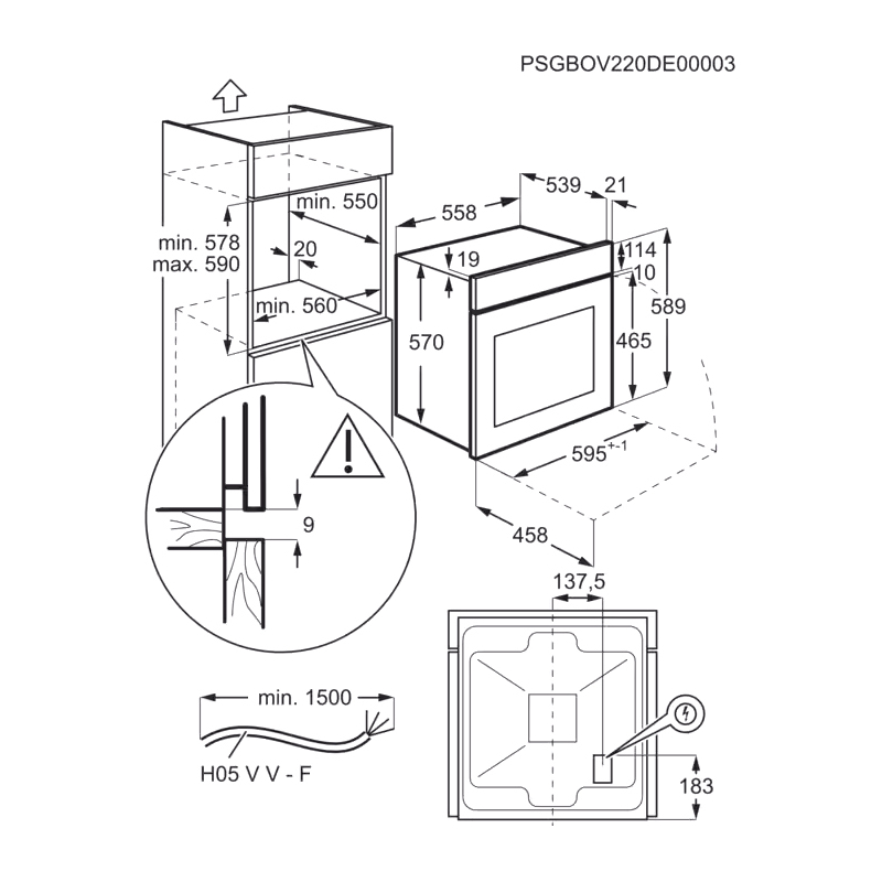 Electrolux EOF5H50BZ