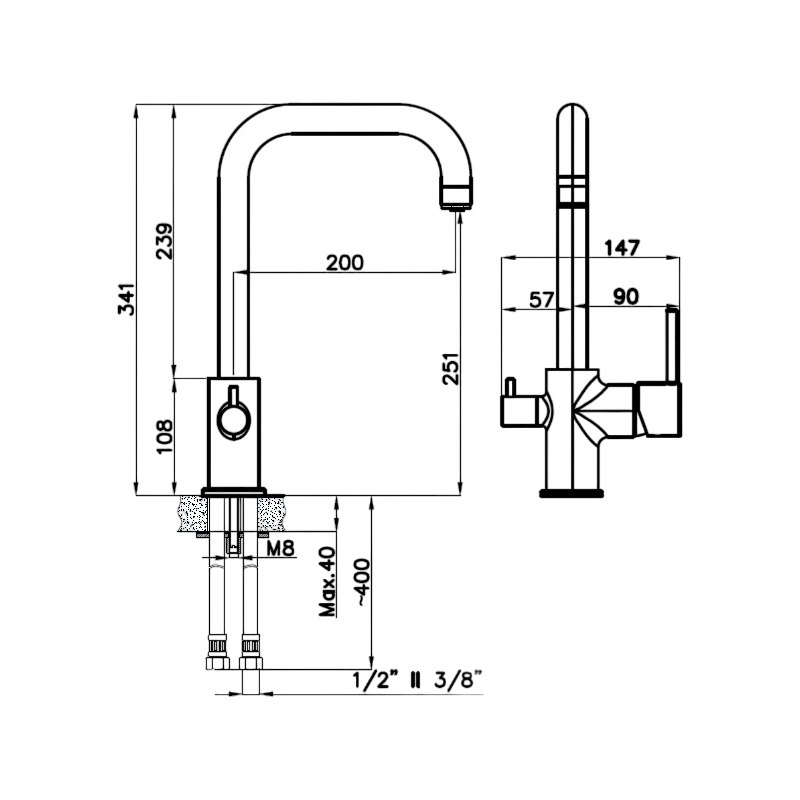 Rivelato 9025200 cromo