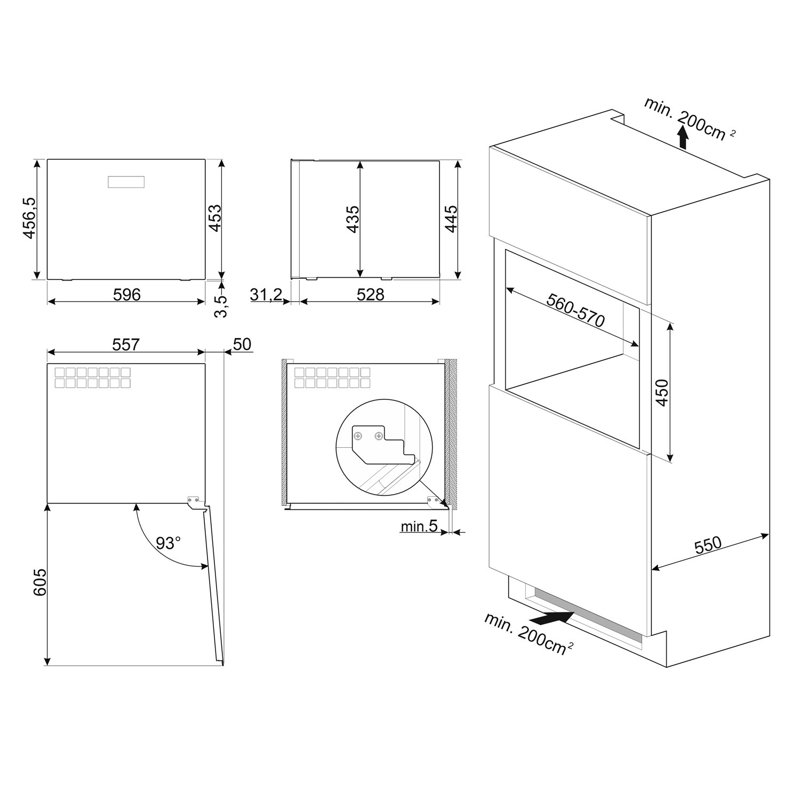 SMEG CVI120B3E