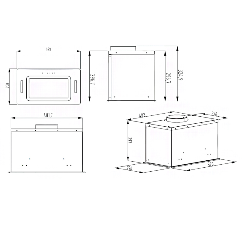 EVELUX Arvid 60 BG
