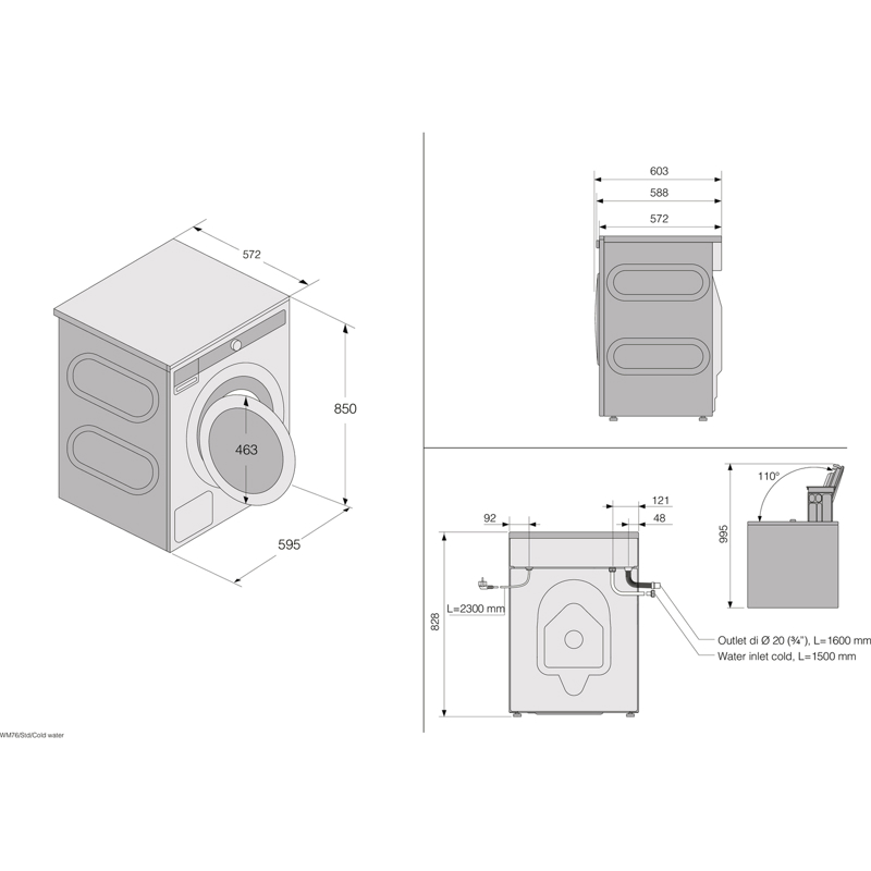 ASKO W1084BW