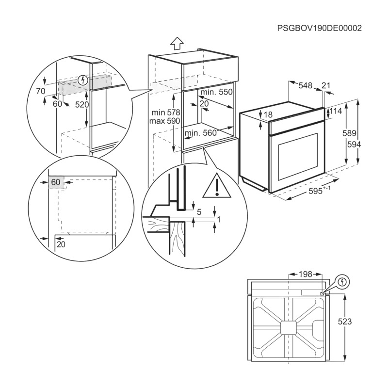 Electrolux KOEBP39WZ