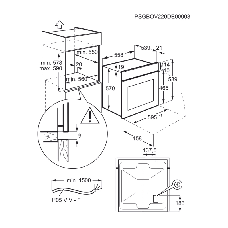 Electrolux EOF5H50BX