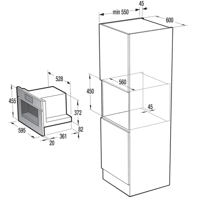 Gorenje CM4G8BG