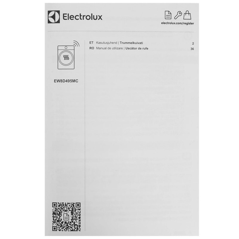 Electrolux EW8D495MC