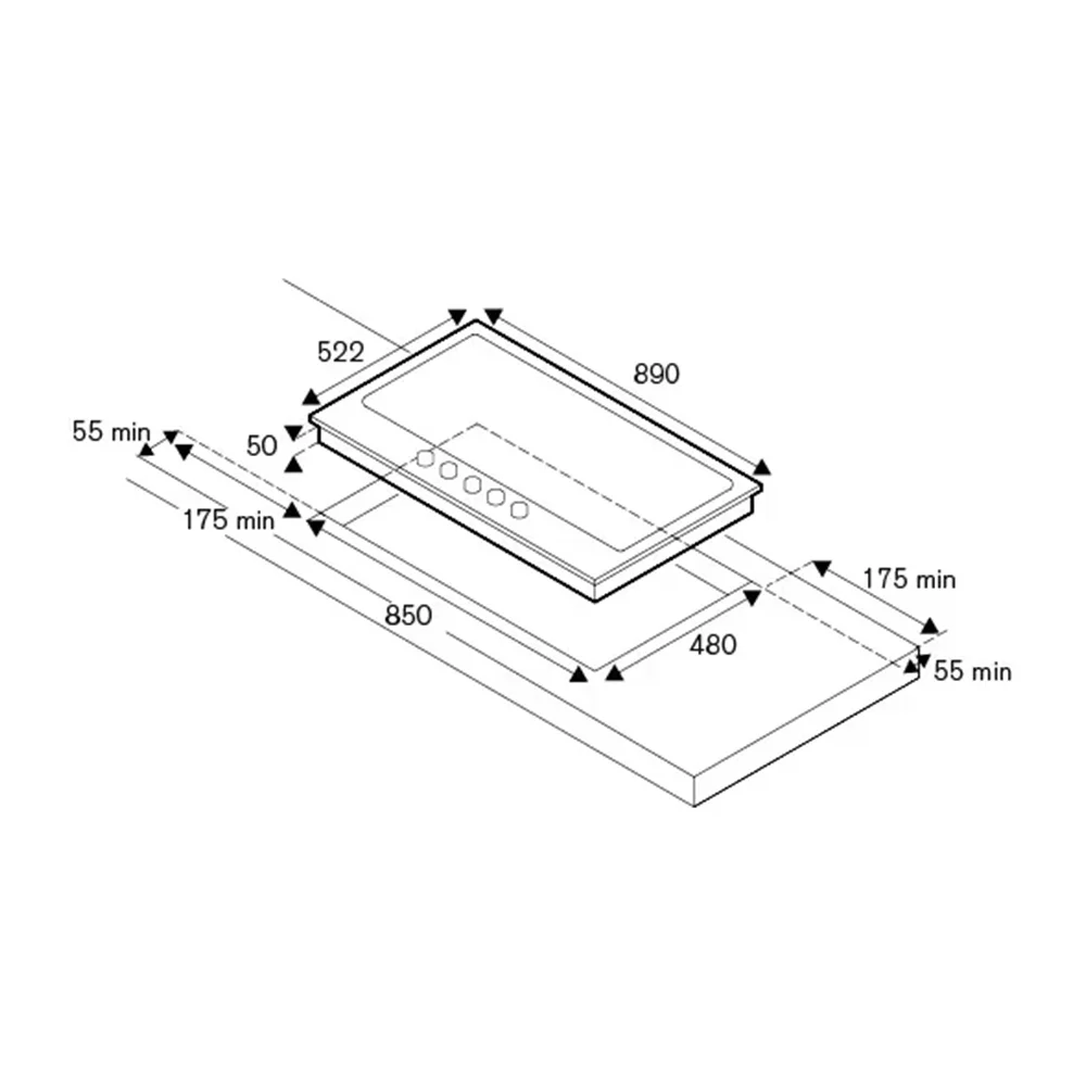 Bertazzoni P905CPRONE