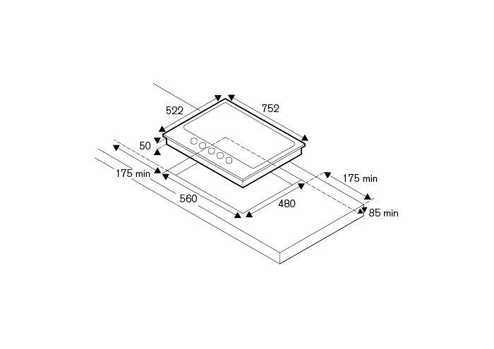 Bertazzoni P755CMODGNE